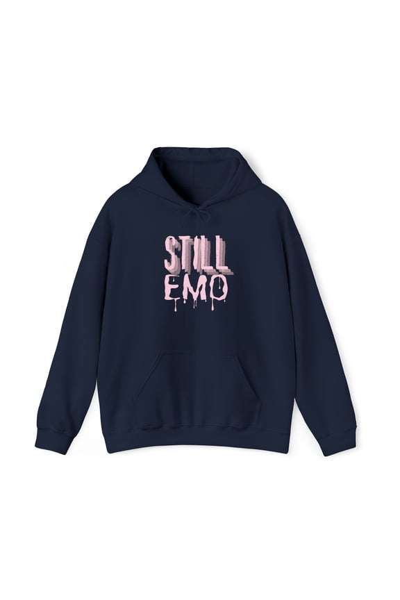 Still Emo (Pink) Unisex Heavy Blend™ Hooded Sweatshirt