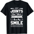 thumbnail image 1 of Still Have My Smile Ehlers Danlos Black White Zebra Stripe T-Shirt, 1 of 2