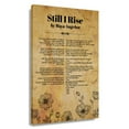 thumbnail image 1 of Still I Rise Poem Wall Art Maya Angelou Quotes Wall Art Poetry Posters for Home Canvas for Living Room Decorative Paintings for Kitchen Painting Framed 12×18 in, 1 of 5