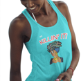 thumbnail image 1 of Still Killin' It Women's Ideal Racerback Tank Top Activewear Sizes XS-2XL, 1 of 3