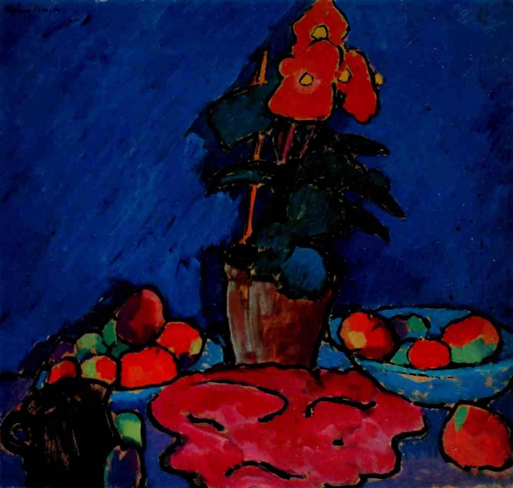 Still Life 1911 Canvas Art - Alexey von Jawlensky (18 x 24)