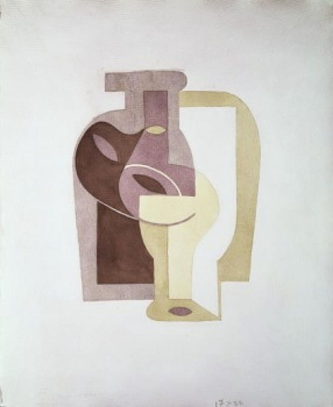 Still Life 1919 Juan Gris (1887-1927Spanish) Collection of Louise Leiris Canvas Art - Juan Gris (24 x 36)