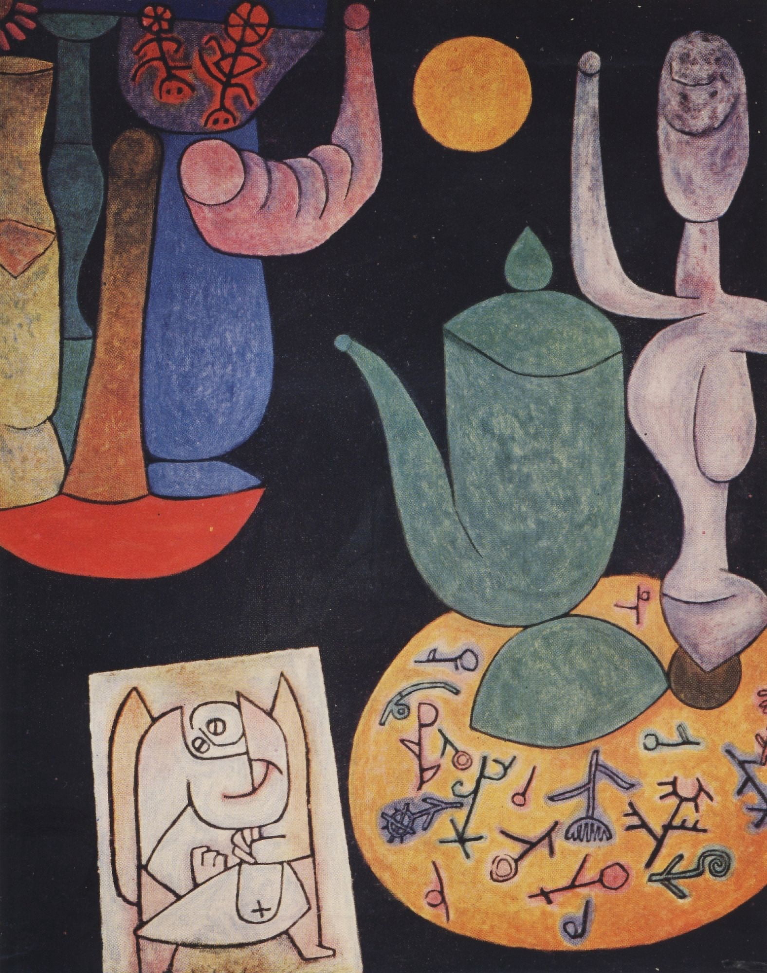 Still Life 1940 Canvas Art - Paul Klee (18 x 24)
