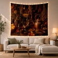 thumbnail image 1 of Still Life Apothecary with Herbalist Cluttered Assortment, Mystical Fantasy for Space Lovers, Wall Decor, Mother'S Day Gift, Tapestry Wall Hanging for Dorm and Living Room, 1 of 7
