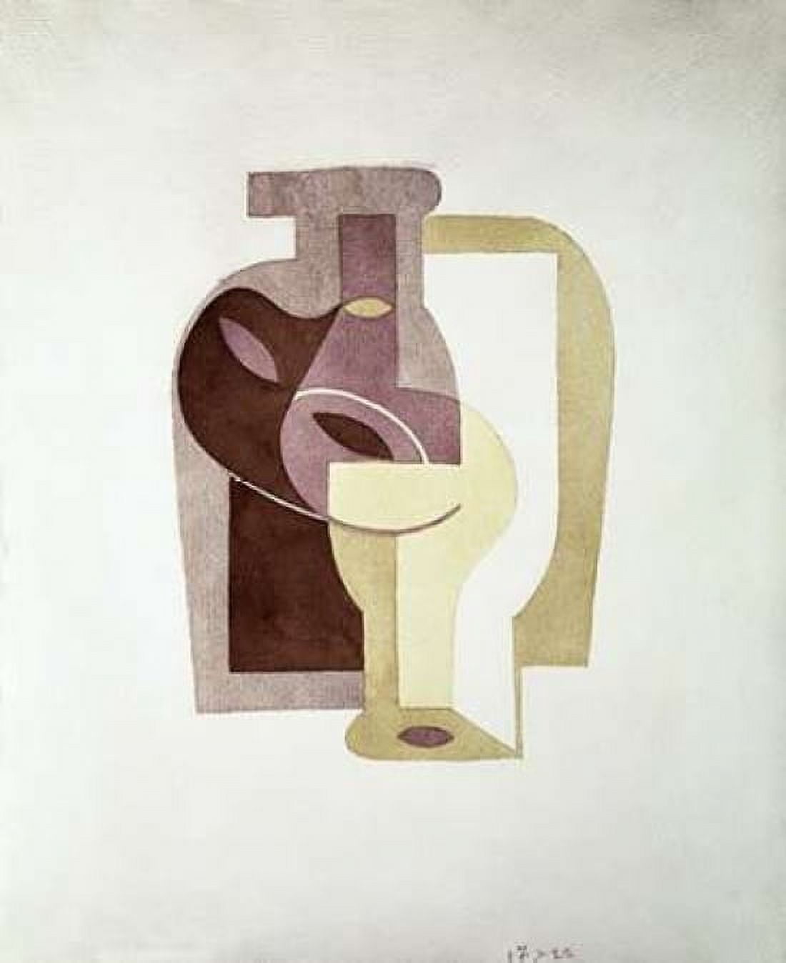 Still Life Canvas Art - Juan Gris (20 x 24)