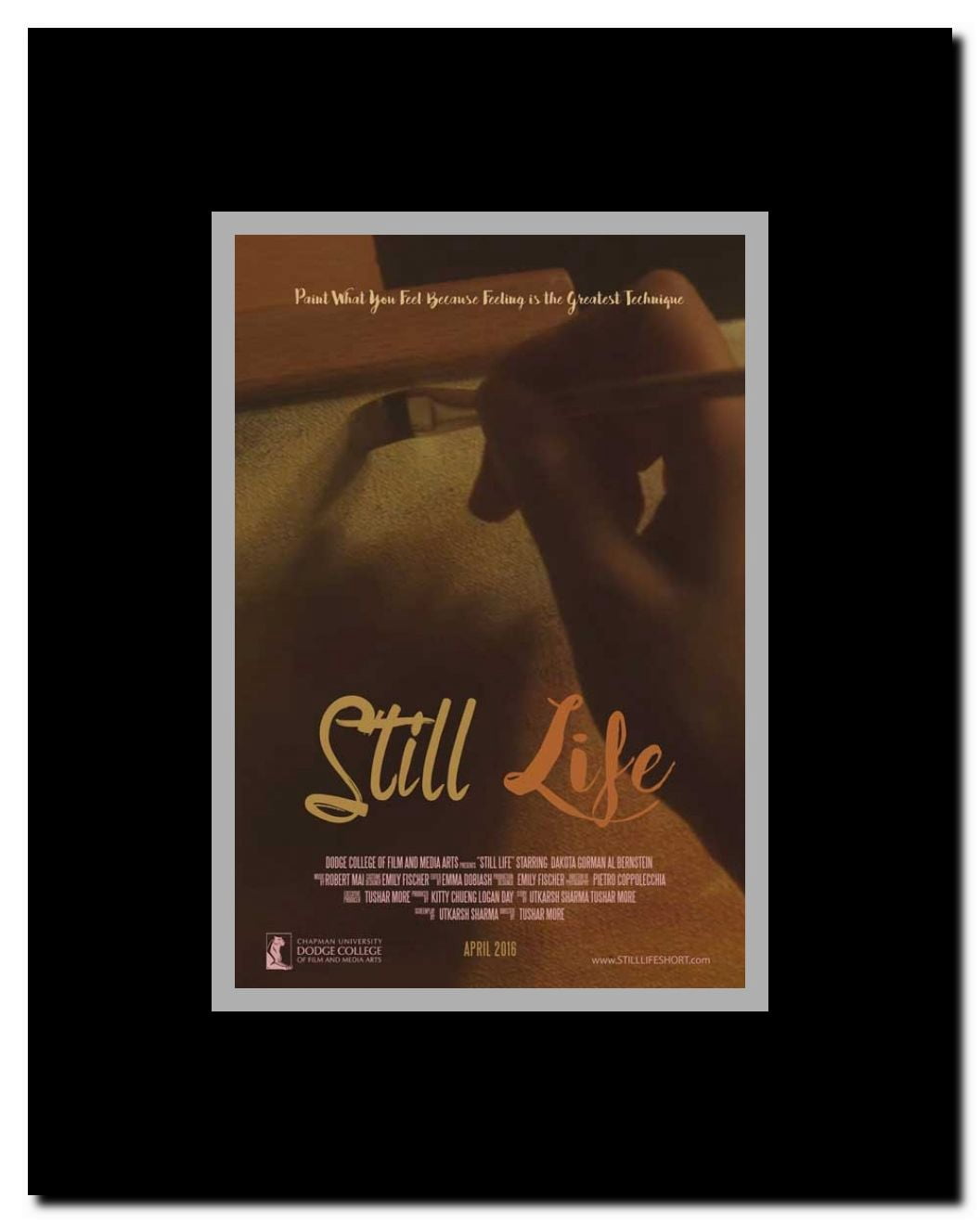 Still Life Framed Movie Poster