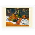 thumbnail image 1 of Still Life - From an Original Color Painting by Paul Gauguin c.1890s - Fine Art Rolled Canvas Print 27in x 40in, 1 of 4