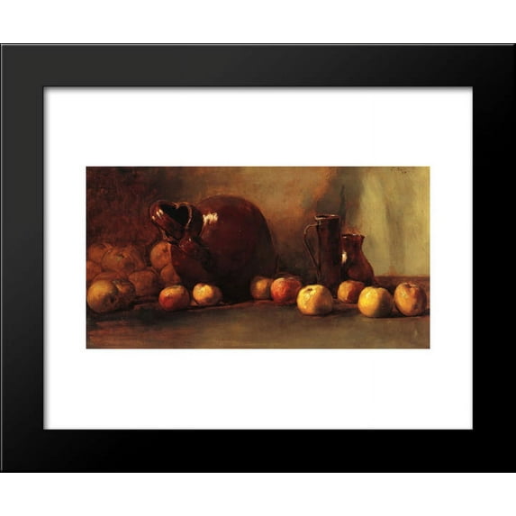 Still Life Jug with Fruit 20x24 Framed Art Print by Guy Rose