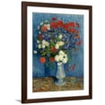 thumbnail image 1 of Art.com Still Life: Vase with Cornflowers and Poppies, 1887 Giclee Print by Vincent van Gogh, Brown Frame Wall Art, 32" x 40", 1 of 5