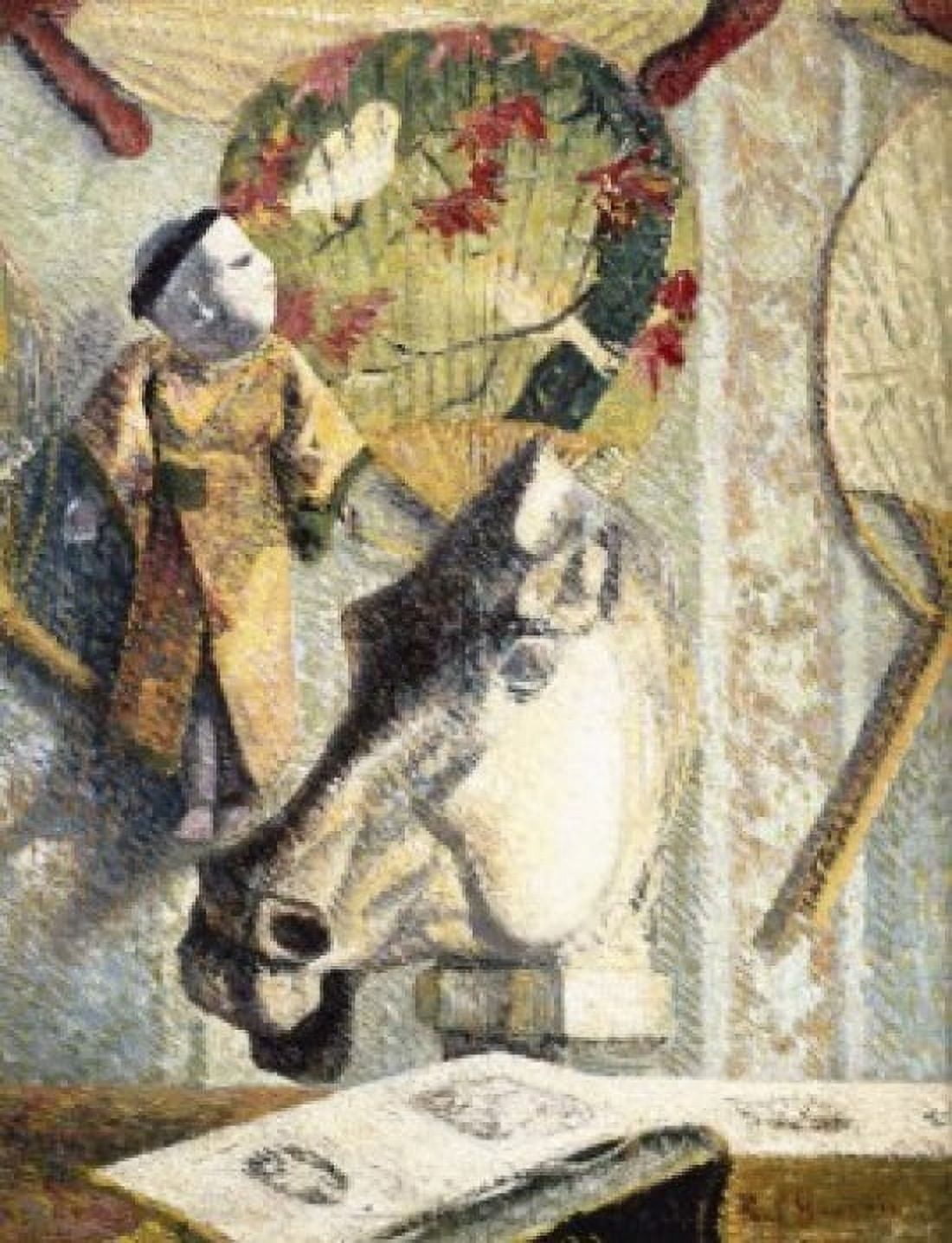 Still Life With A Horses Head 1885 Paul Gauguin (1848-1903French) Private Collection Paris Canvas Art - Paul Gauguin (18 x 24)