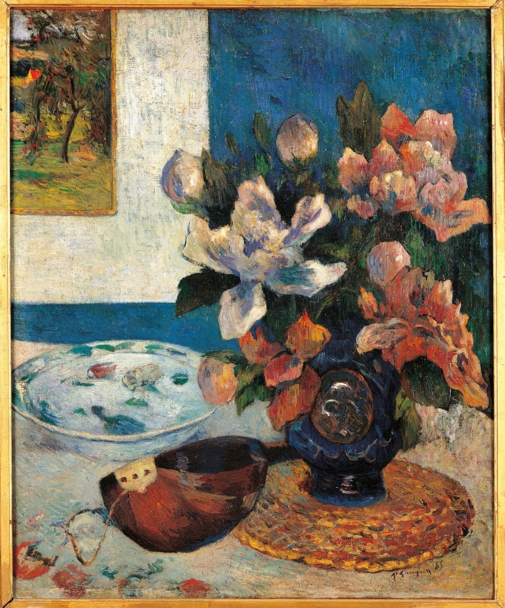 Still Life With A Mandolin Canvas Art - (24 x 36)