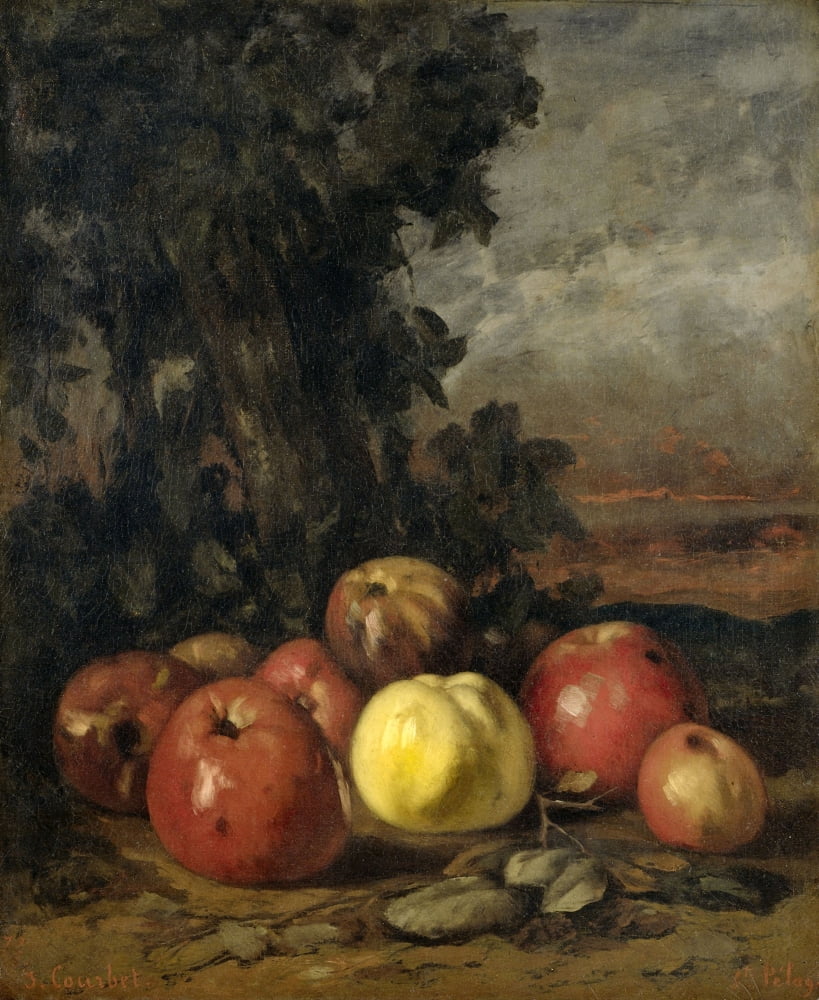 Still Life With Apples Canvas Art -  (24 x 36)