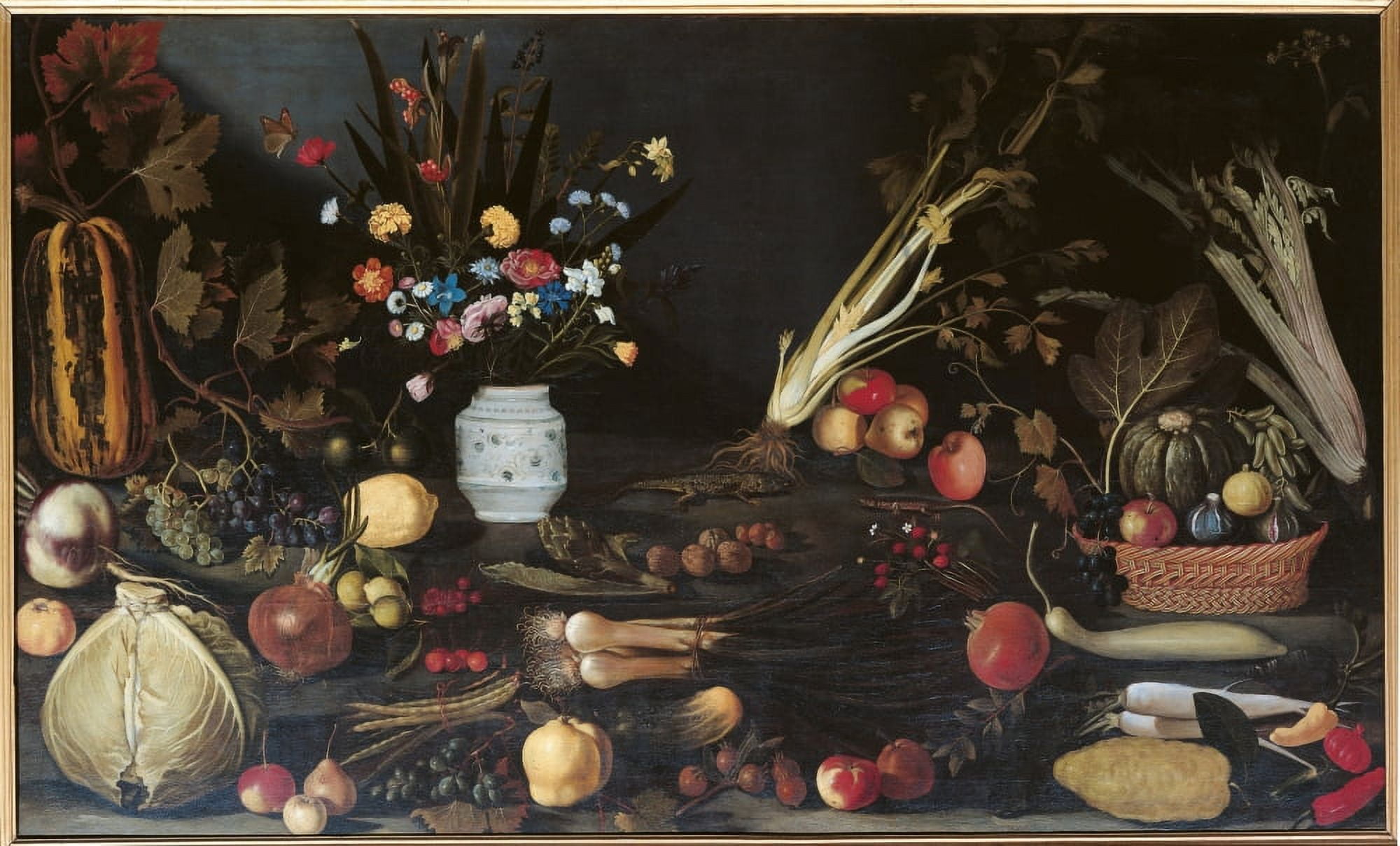 Still Life With Flowers Canvas Art -  (24 x 18)