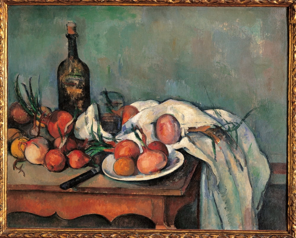 Still Life With Onions Canvas Art - (24 x 18)