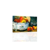 Still Life With Peaches-Gauguin - CANVAS OR FINE PRINT WALL ART