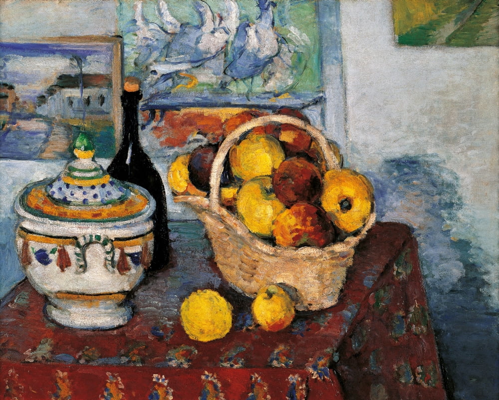Still Life With Soup Tureen Canvas Art - (24 x 18)