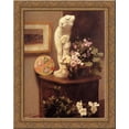 thumbnail image 1 of Still Life With Torso And Flowers 20x24 Gold Ornate Wood Framed Canvas Art by Fantin Latour, Ignace Henri Jean Theodore, 1 of 2