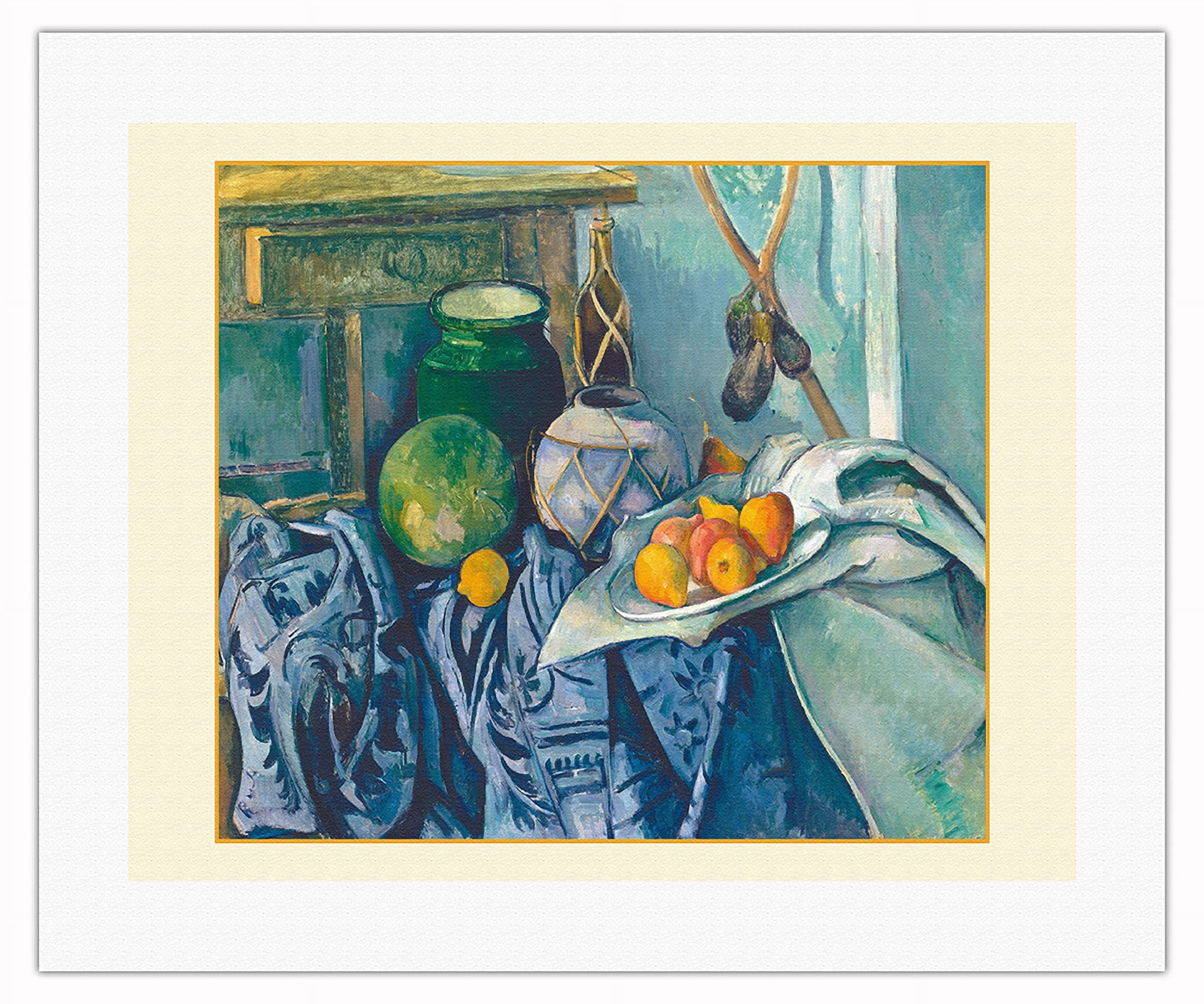 Still Life with Apples - From an Original Color Painting by Paul