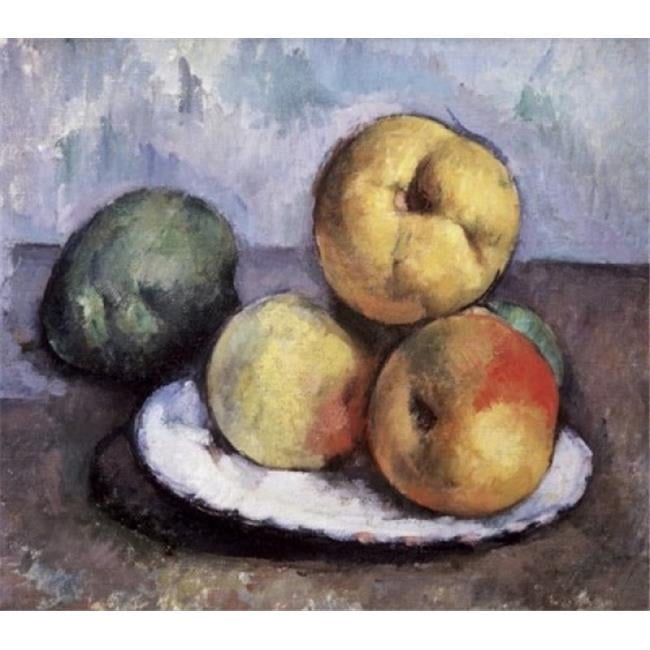 Still Life with Apples & Peaches Ca1895 Paul Cezanne 1839-1906 French ...