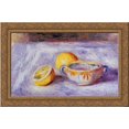 thumbnail image 1 of Still Life with Lemons 24x18 Gold Ornate Wood Framed Canvas Art by Renoir, Pierre Auguste, 1 of 2