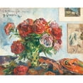 thumbnail image 1 of Still Life with Peonies Poster Print by Paul Gaugin (24 x 18) # 54483, 1 of 3