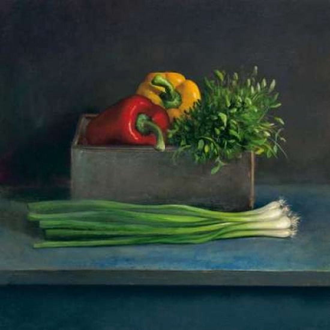 Still Live with Paprika Canvas Art - Jos van Riswick (24 x 24)