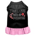 thumbnail image 1 of Dog Dress, Pet Dog  Cat Dress Screen Printed, "I Still Live With My Parents", 1 of 10