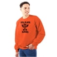 thumbnail image 1 of Still Plays With Blocks Mechanic Unisex Plus Size Sweatshirt Brisco Brands 3X, 1 of 6