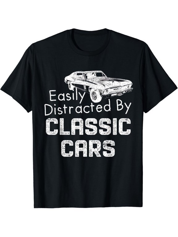 Still Plays With Cars 1969 1972 71 66 63 70 74 67 Nova Car T-Shirt