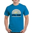 thumbnail image 1 of Still Rise Retro Grunge Rainbow T-Shirt Men -Image by Shutterstock, Male 3X-Large, 1 of 4