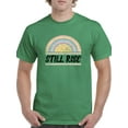 thumbnail image 1 of Still Rise Retro Grunge Rainbow T-Shirt Men -Image by Shutterstock, Male 4X-Large, 1 of 4