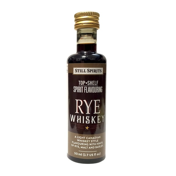 Still Spirits Top Shelf Rye Whiskey Flavoring (Does Not Contain Alcohol)