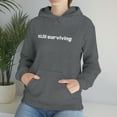 thumbnail image 1 of Still Standing Hooded Sweatshirt| Unisex| Suicide Awareness| Mental Health Matters| Depression| Anxiety| Self-Expression Gift| Psychology, 1 of 9