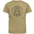 thumbnail image 1 of Still Time Endangered Gorilla Mens T Shirt Tan SM, 1 of 1
