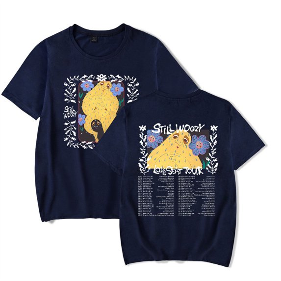 Still Woozy Loveseat Tour Tshirt Casual Short Sleeve Hip Hop Crewneck Unisex Tee Shirt
