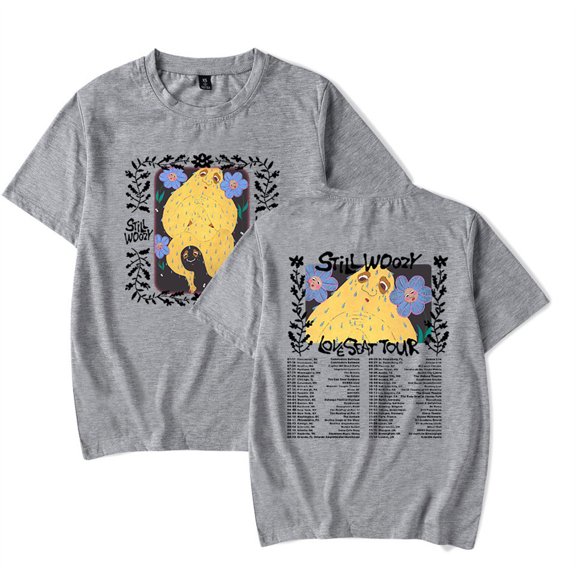 Still Woozy Loveseat Tour Tshirt Casual Short Sleeve Hip Hop Crewneck Unisex Tee Shirt