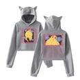 thumbnail image 1 of Still Woozy Merch Cat Cropped Hoodies Loveseat Tour 2024 Unisex long sleeves Sweet Streetwear, 1 of 4