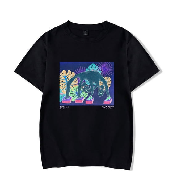 Still Woozy T-shirt Fashion Crewneck for Men Casual Top Tee Hip Hop Short Sleeve