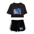 thumbnail image 1 of Still Woozy Tshirt&Shorts 2 Piece Set Fashion Short Sleeve&Trousers 2 Piece Suit, 1 of 2