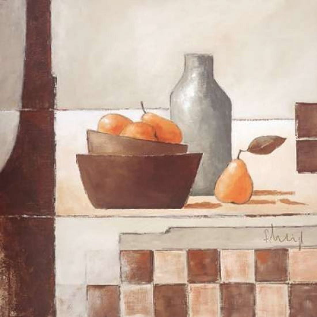 Still life in grey I Canvas Art - Franz Heigl (24 x 24)