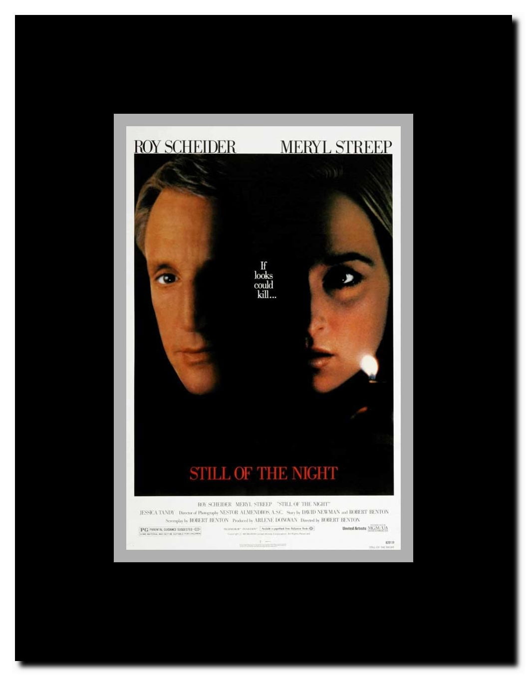 Still of the Night Framed Movie Poster