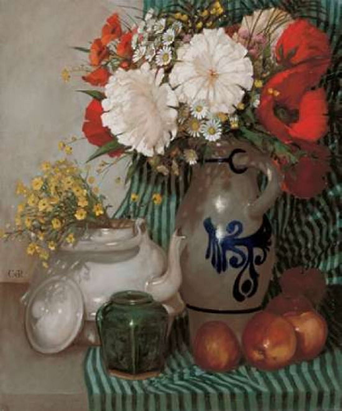 Stillife Canvas Art - Carel van Rooijen (20 x 24)