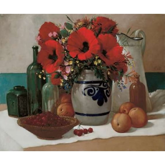 Stillife Poster Print by Carel van Rooijen (10 x 12)