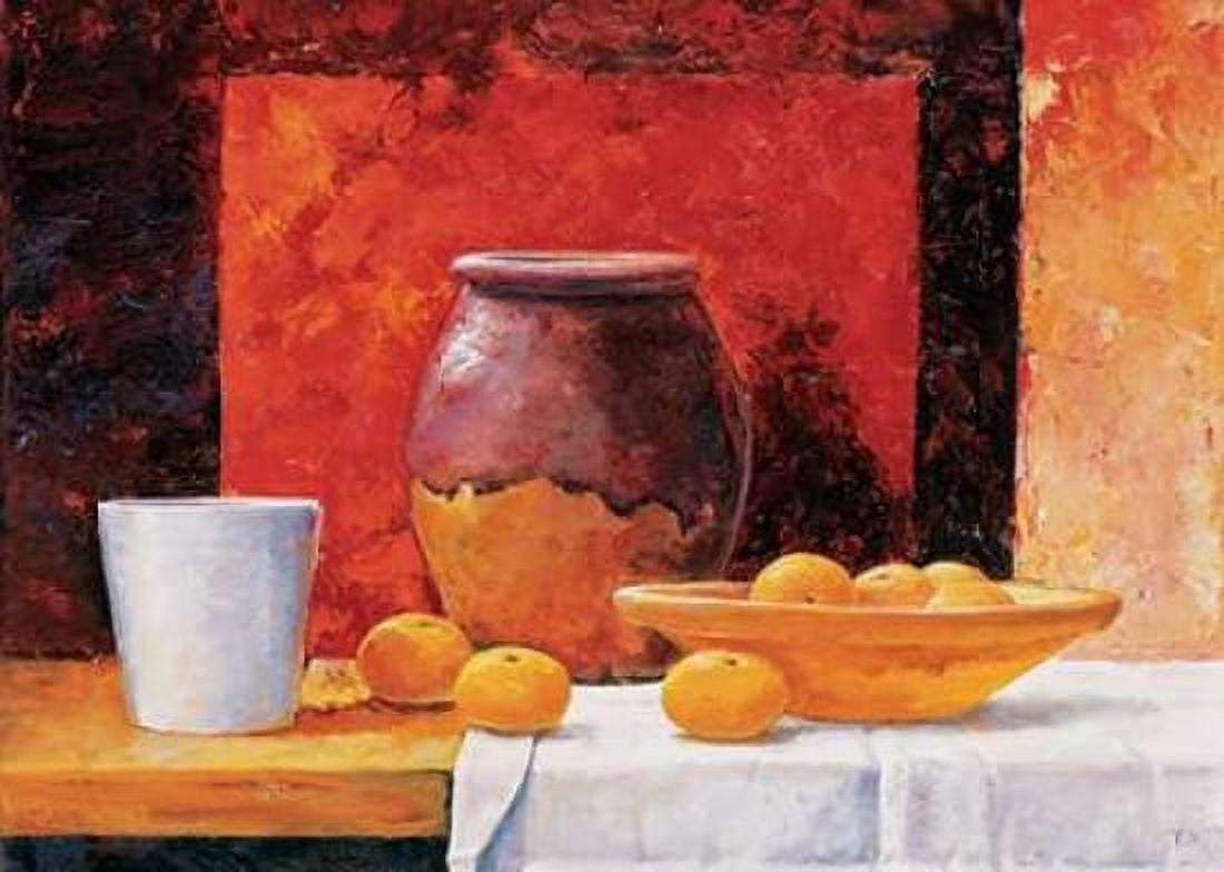 Stillife in red I Canvas Art - Frans Nauts (20 x 28)