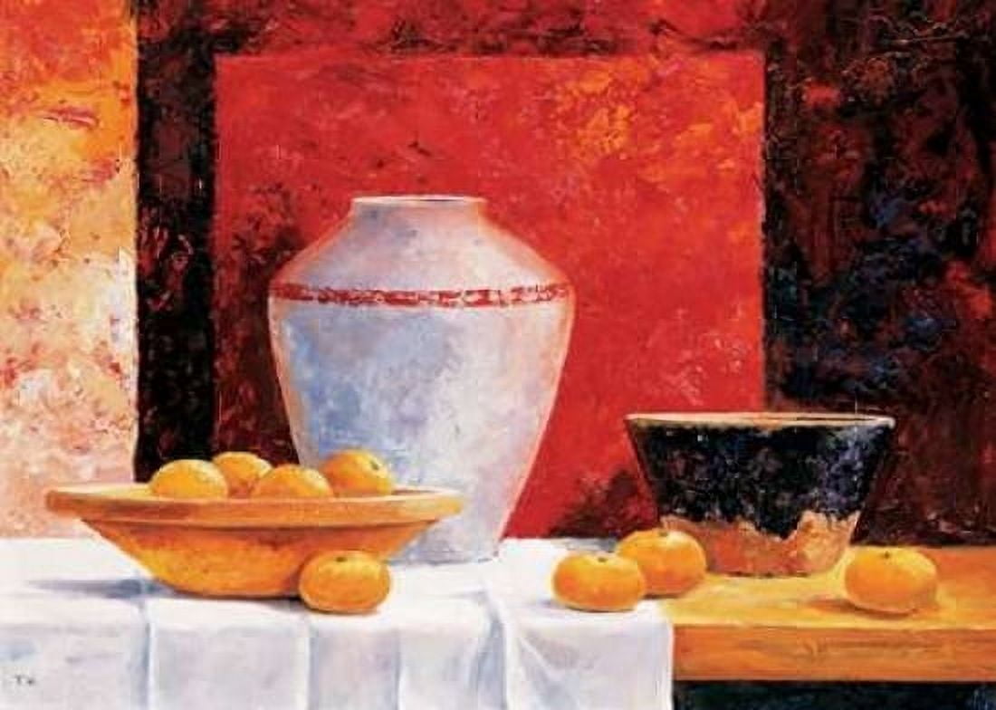 Stillife in red II Canvas Art - Frans Nauts (20 x 28)