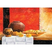 Stillife with apples II Poster Print by Frans Nauts (10 x 14)