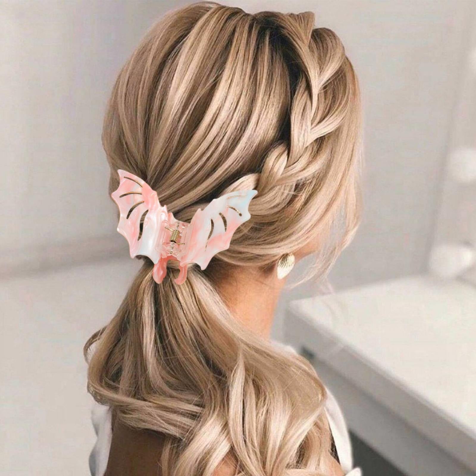 Hair Clips for Girls under 5 Womens Hair Barrettes Hair Metallic Mini Snap Hair Clips for Baby Girls Hair Barrettes for Thick Hair Soap Bar Bead Barrette Vintage Hair Barrette Lot Vintage Cat And Hair