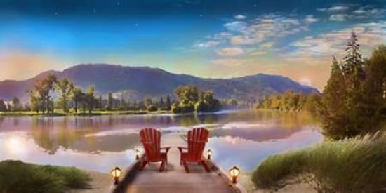 Stillness Waits Canvas Art - David M Maclean (24 x 48)