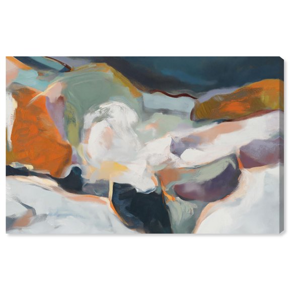 Stillness in the Maelstrom I Canvas Print Abstract Wall Art by Art Remedy, Gallery Wrapped, 30 x 20