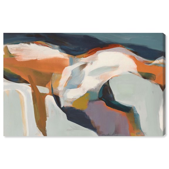 Stillness in the Maelstrom II Canvas Print Abstract Wall Art by Art Remedy, Gallery Wrapped, 24 x 16